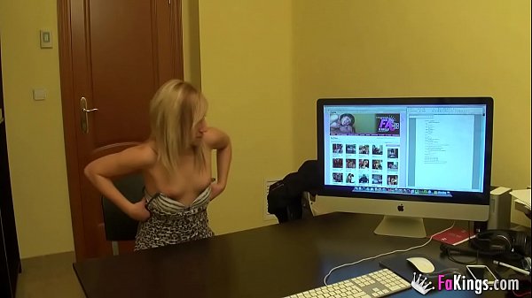 18 year old Rubia starts porn with FAKings