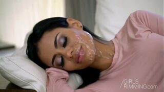 Bitch fucks three men and lets them have anal sex with her